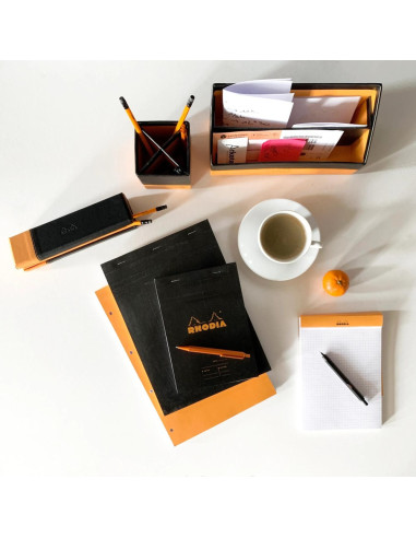 SD-CAI312/MATEMATICA,Blocnotes matematica capsat Rhodia, N°18, A4, 80 file, Negru SD-CAI312/MATEMATICA,Blocnotes matematica capsat Rhodia, N°18, A4, 80 file, Negru