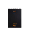 SD-CAI313/DICTANDO,Blocnotes dictando cu spirala Rhodia Classic, A4, 80 file, Negru