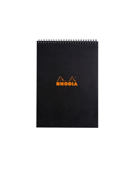 SD-CAI313/MATEMATICA,Blocnotes matematica cu spirala Rhodia Classic, A4, 80 file, Negru SD-CAI313/MATEMATICA,Blocnotes matematica cu spirala Rhodia Classic, A4, 80 file, Negru
