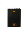 SD-CAI313/MATEMATICA,Blocnotes matematica cu spirala Rhodia Classic, A4, 80 file, Negru