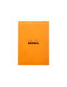 SD-CAI306,Blocnotes capsat Rhodia Basic, A4, N°18, 80 file, Portocaliu