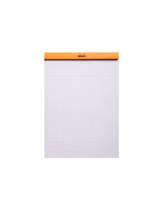 SD-CAI306,Blocnotes capsat Rhodia Basic, A4, N°18, 80 file, Portocaliu 2