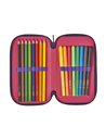 Penar echipat cu 2 fermoare, 23 piese Herlitz, Motiv unicorn