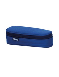 Penar etui oval Herlitz, Albastru