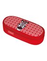 Penar etui oval Herlitz, Motiv cute animals zebra