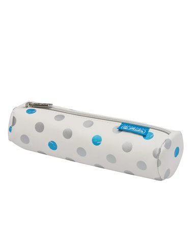 Penar etui rotund Herlitz, imitatie de piele, Motiv frozen glam