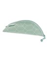 Necessaire cocoon Herlitz, piele sintetica, Motiv geometric mint