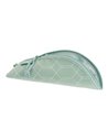 Necessaire cocoon Herlitz, piele sintetica, Motiv geometric mint