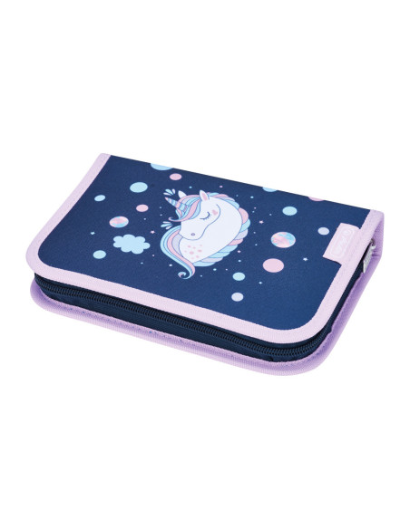 50049165,Penar echipat Herlitz, 31 piese, 2 clape, motiv unicorn dreams