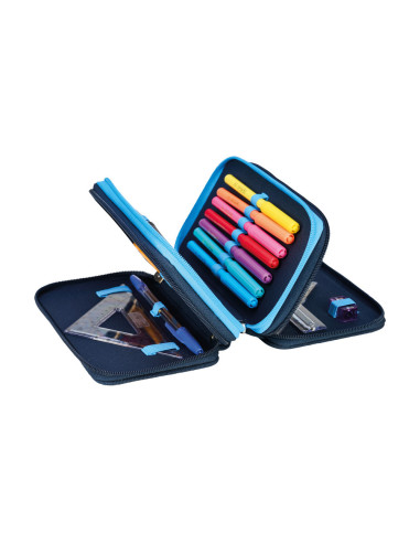 50049295,Penar echipat Herlitz, 31 piese, 3 compartimente, motiv cosmic explorer