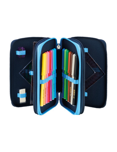 50049295,Penar echipat Herlitz, 31 piese, 3 compartimente, motiv cosmic explorer