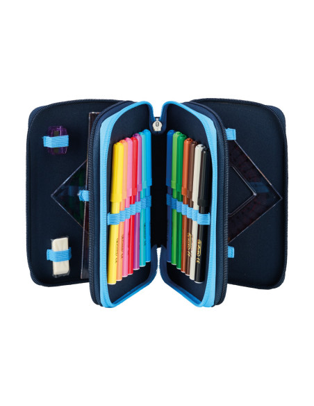 50049295,Penar echipat Herlitz, 31 piese, 3 compartimente, motiv cosmic explorer