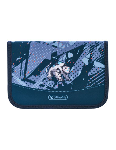 50049189,Penar echipat Herlitz, 31 piese, 2 clape, motiv cosmic techmech