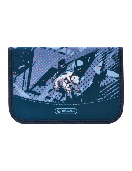 50049189,Penar echipat Herlitz, 31 piese, 2 clape, motiv cosmic techmech