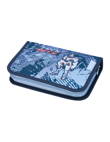 50049189,Penar echipat Herlitz, 31 piese, 2 clape, motiv cosmic techmech