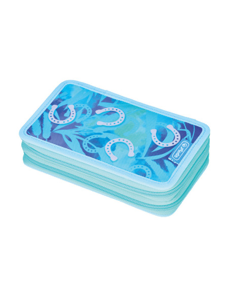 50049134,Penar echipat Herlitz, 23 piese, 2 compartimente, motiv lucky horse