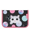 Penar echipat 1 fermoar 2 extensii, 31 piese Herlitz, Motiv cute cat