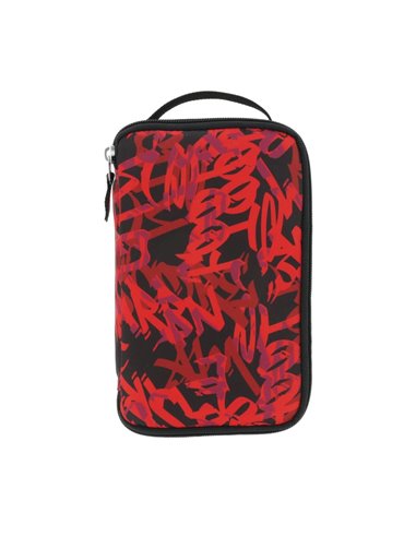 Penar tip etui 2 go Herlitz 50043569, Motiv graffiti 