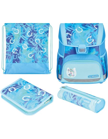 Ghiozdan echipat loop plus, motiv lucky horse