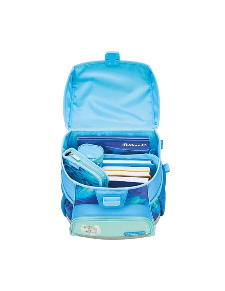 Ghiozdan echipat loop plus, motiv lucky horse