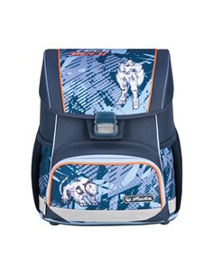 Ghiozdan echipat loop plus, motiv techmech 2