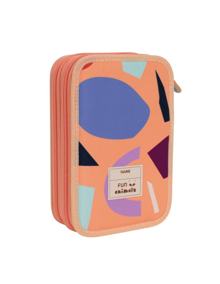 081264FARN,Penar echipat Milan 1264FARN, 2 fermoare, motiv Fun Animals - Vulpe