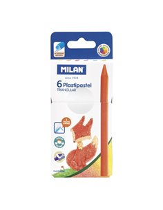 Creion Cerat 6 Triunghiular Milan 022t06