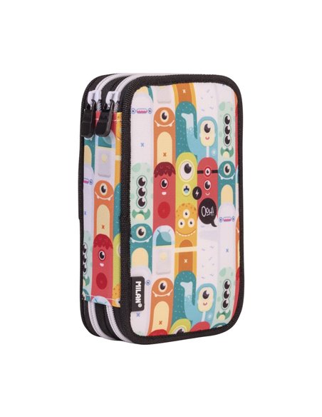 Penar echipat Milan 081264ALN, 2 fermoare, motiv Aliens 2