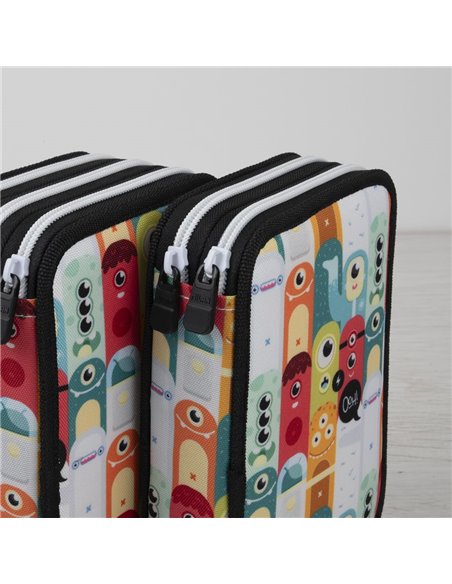 Penar echipat Milan 081264ALN, 2 fermoare, motiv Aliens 2