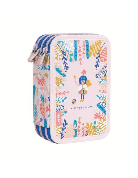 Penar echipat Milan 081364STM, 3 fermoare, motiv Story Time