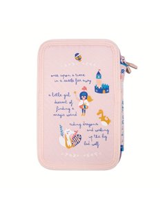 Penar echipat Milan 081364STM, 3 fermoare, motiv Story Time 2