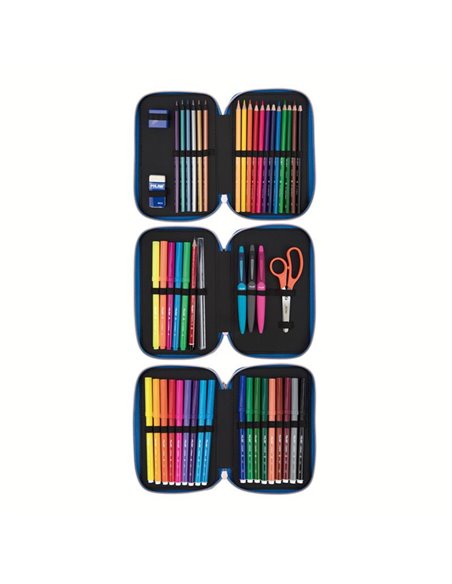 Penar echipat Milan 081364STM, 3 fermoare, motiv Story Time