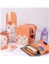 Penar echipat Milan 1264FARN, 2 fermoare, motiv Fun Animals - Vulpe