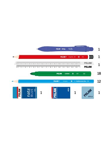 Penar echipat Milan 1264FAB, 2 fermoare, motiv  Fun Animals - Hipopotam
