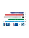 Penar echipat Milan 1264FAB, 2 fermoare, motiv  Fun Animals - Hipopotam