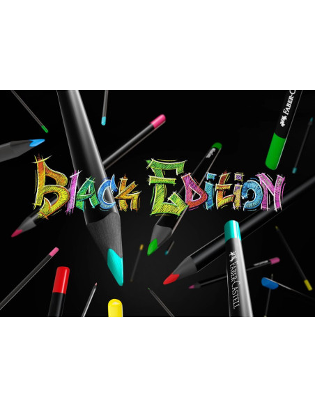 FC116496,Display concept creioane colorate FABER-CASTELL FC116496 Black Edition 2025