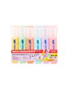Marker evidentiator pastel Daco MK401/6P, 6 culori