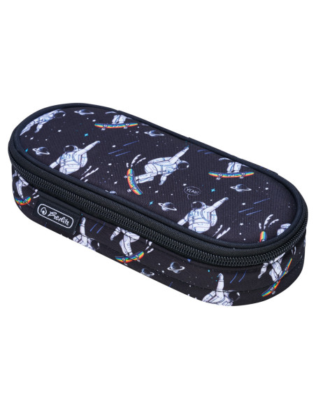50049196,Penar tip etui oval Herlitz 50049196, Motiv space skater
