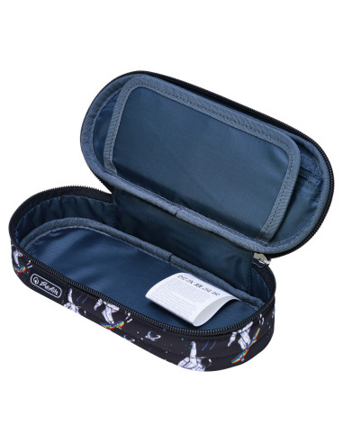 50049196,Penar tip etui oval Herlitz 50049196, Motiv space skater