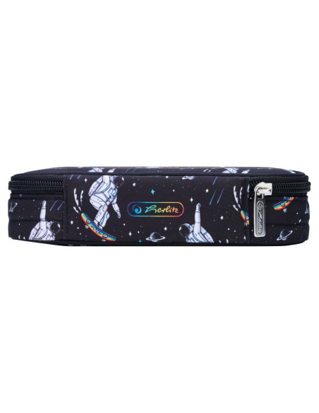 50049196,Penar tip etui oval Herlitz 50049196, Motiv space skater