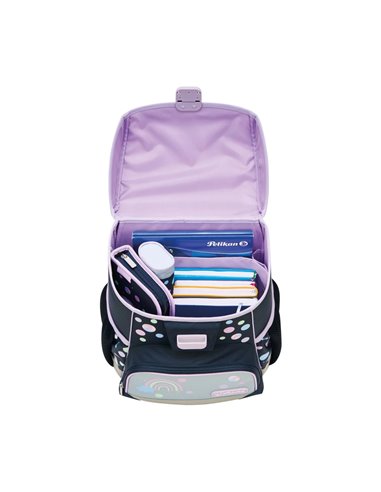 Ghiozdan neechipat loop, motiv unicorn dreams