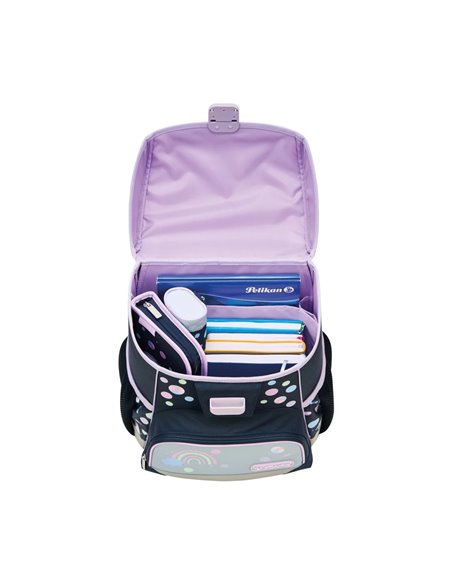 Ghiozdan neechipat loop, motiv unicorn dreams