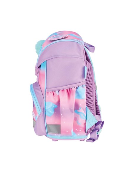 Ghiozdan neechipat ultralight, motiv ocean lights