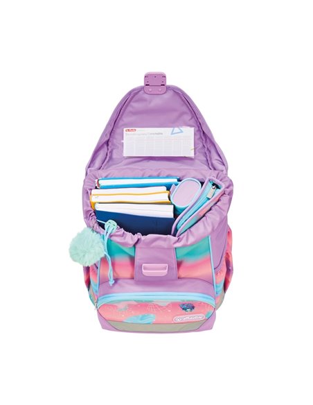 Ghiozdan neechipat ultralight, motiv ocean lights