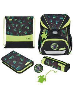 Ghiozdan echipat ultralight xl plus, motiv jungle explorer