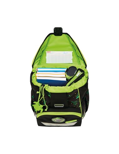 Ghiozdan echipat ultralight xl plus, motiv jungle explorer