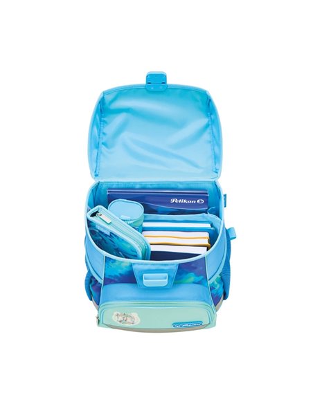 Ghiozdan neechipat loop, motiv lucky horse