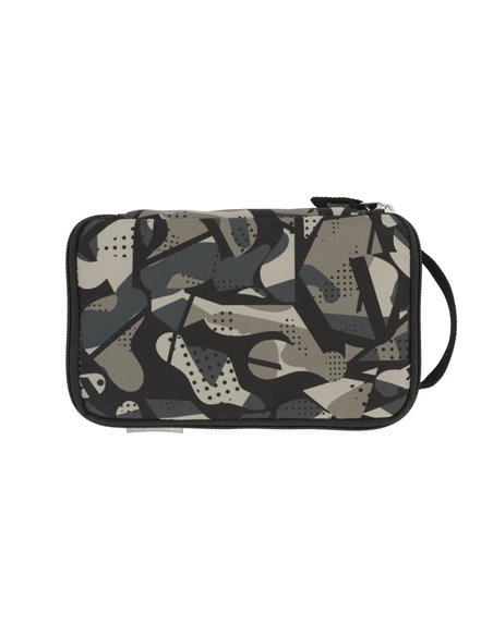 Penar tip etui 2 go Herlitz 50046515, Motiv camo grey