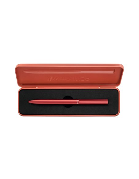Pix Ineo Elements Pelikan 822497, in cutie metalica pentru cadou, Fiery red