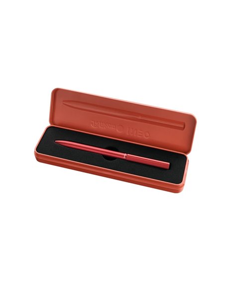 Pix Ineo Elements Pelikan 822497, in cutie metalica pentru cadou, Fiery red